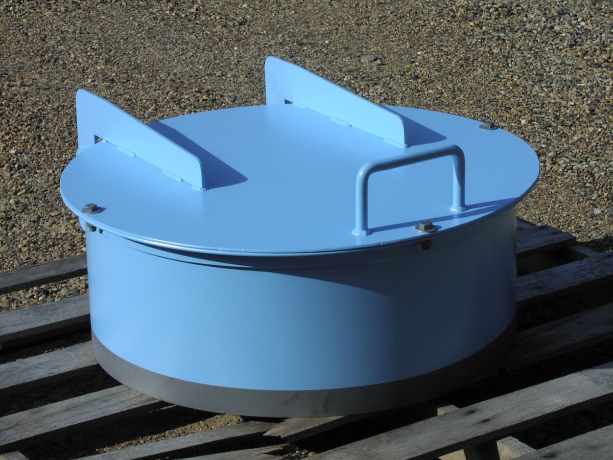 Paper Mill Tank Manway Access